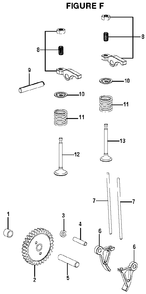 Figure F Diagram and Parts List for RYC I911 LP (Rev 01)(090930329)(2018-07) Ryobi Generator