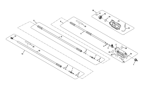 Fig-0 Diagram and Parts List for AP31050D  Ryobi Miscellaneous