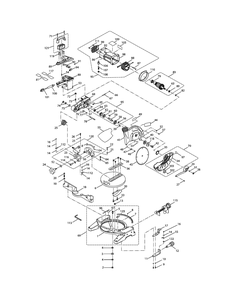 Fig-0 Diagram and Parts List for TS1342LBF  Ryobi Saw