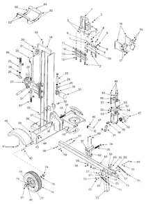 Part Location Diagram of 781-04000-0638 MTD Fender l