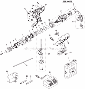 Part Location Diagram of 680403003 Ryobi Clutch Washer