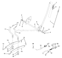 Page H Diagram and Parts List for HDK19H42 96016000400 Ryobi Lawn Tractor