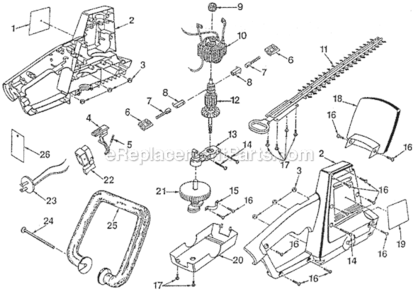 Part Location Diagram of 791-180436 Ryobi Blade Guard