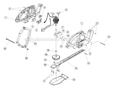 Part Location Diagram of 791-182855 Ryobi Switch