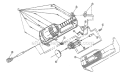 Page A Diagram and Parts List for 130 IDC  110245626-301035200 Ryobi Trimmer