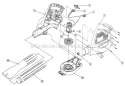 Page A Diagram and Parts List for 180 IDC  205107837 Ryobi Leaf Blower / Vacuum