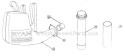 Part Location Diagram of 791-147715 Ryobi Vacuum Bag Assembly
