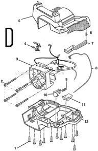 Part Location Diagram of 6886901 Ryobi Pin