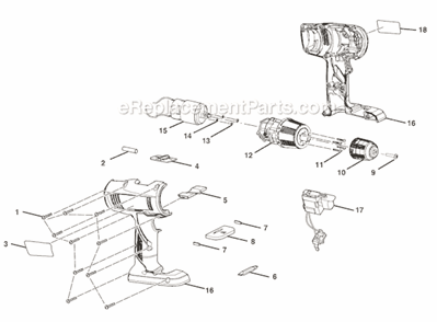 Part Location Diagram of 690033091 Ryobi Chuck