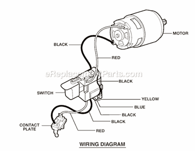 Page B Diagram and Parts List for P205  Ryobi Electric Drill