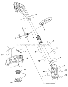 Part Location Diagram of 941797001 Homelite LOGO LABEL (SIDE)