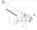 Page A Diagram and Parts List for P4360  Ryobi Pole Saw