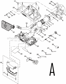 Part Location Diagram of 6886301 Ryobi Lock Washer M5