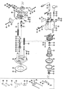 Part Location Diagram of 6570019 Ryobi Brush Holder
