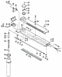 Page B Diagram and Parts List for RA-2500  Ryobi Miter Saw