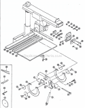 Page D Diagram and Parts List for RA-2500  Ryobi Miter Saw