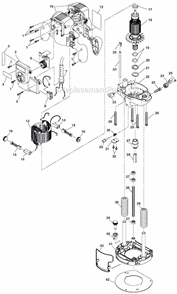 Part Location Diagram of 200240001 Ryobi Depth Stop Adj. Knob