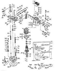 Part Location Diagram of 6560101 Ryobi Bend Relief