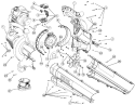 Page B Diagram and Parts List for RGBV3100 41CSGBVG034 Ryobi Leaf Blower / Vacuum
