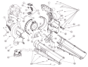 Page B Diagram and Parts List for RGBV3100 907171128 Ryobi Leaf Blower / Vacuum