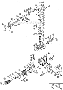 Part Location Diagram of 6030254 Ryobi Armature