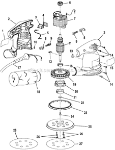 Part Location Diagram of 990908008 Ryobi Screw-pan Hd