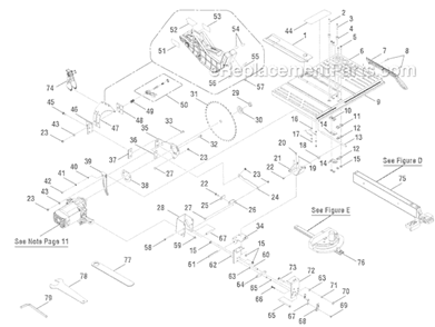 Part Location Diagram of 89037008066 Ryobi STICK PUSH