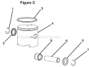 Page C Diagram and Parts List for RY08510  Ryobi Leaf Blower / Vacuum