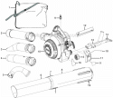 Page A Diagram and Parts List for RY09907  Ryobi Leaf Blower / Vacuum