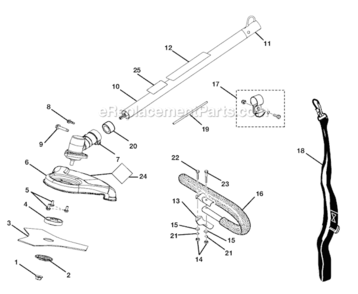 Part Location Diagram of 940705021 Ryobi Logo Label