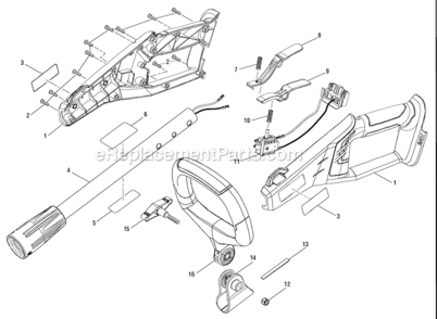 Part Location Diagram of 679406001 Homelite COMPRESSION SPRING