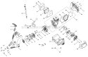 Page B Diagram and Parts List for RY28025  Ryobi Trimmer
