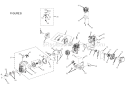 Page B Diagram and Parts List for RY30000B  Ryobi Trimmer
