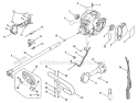 Upper Shaft Assembly Diagram and Parts List for RY30120  Ryobi Trimmer