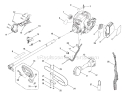 Upper Shaft Assembly Diagram and Parts List for RY30240  Ryobi Trimmer
