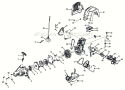 Part Location Diagram of 309375002 Homelite Carburetor Assembly