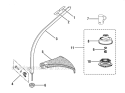 Page C Diagram and Parts List for RY34425  Ryobi Trimmer