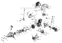 Page B Diagram and Parts List for RY34441  Ryobi Trimmer