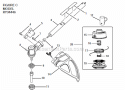 Figure C Diagram and Parts List for RY34446  Ryobi Trimmer
