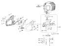 Page B Diagram and Parts List for RY39505  Ryobi Hedge Trimmer
