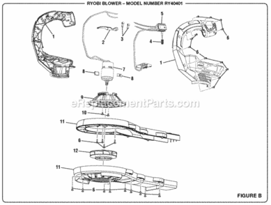 Part Location Diagram of 570815001 Homelite RUBBER PAD