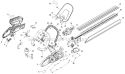 Page A Diagram and Parts List for RY40600  Ryobi Hedge Trimmer
