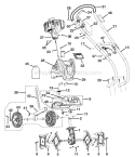 Part Location Diagram of 308641004 Ryobi Throttle Cable Assembly
