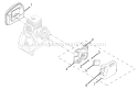 Page D Diagram and Parts List for RY70105A  Ryobi Trimmer