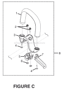 Part Location Diagram of 983798002 Ryobi Assist Handle Assembly