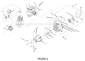 Page A Diagram and Parts List for RY70107  Ryobi Trimmer