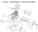 Part Location Diagram of PA01024 Ryobi Drive Case Cover