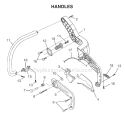 Part Location Diagram of 511721001 Homelite Handle