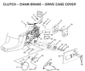 Page B Diagram and Parts List for RY74007D  Ryobi Chainsaw