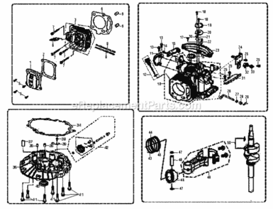 Part Location Diagram of 13202-Z250110-0000 Ryobi Second Ring